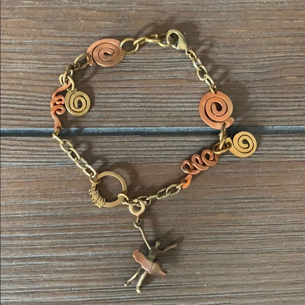 Dancing Daughter Charm Bracelet.